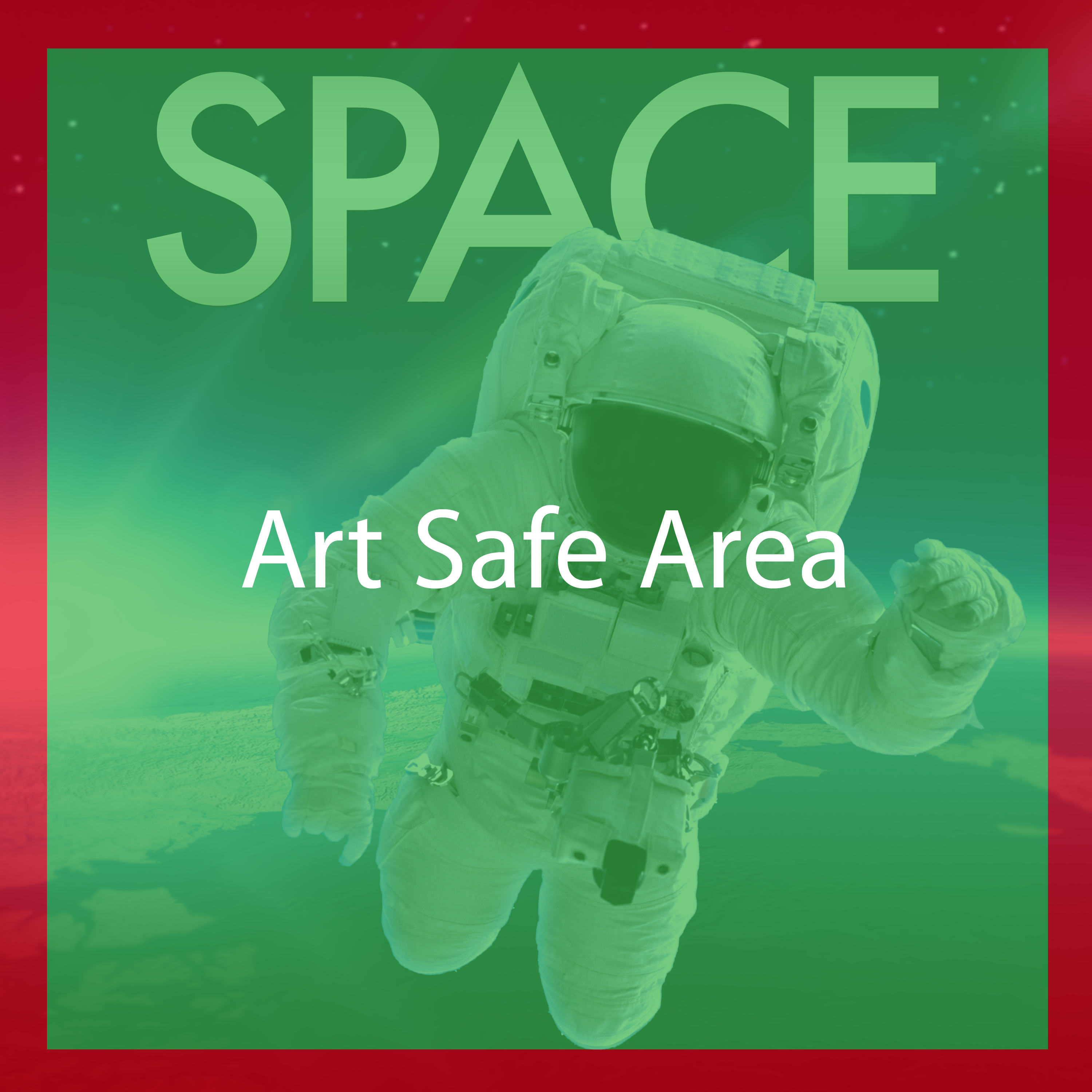 Example of Art Safe area
