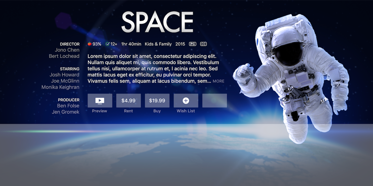Example of correct fullscreen movie artwork
