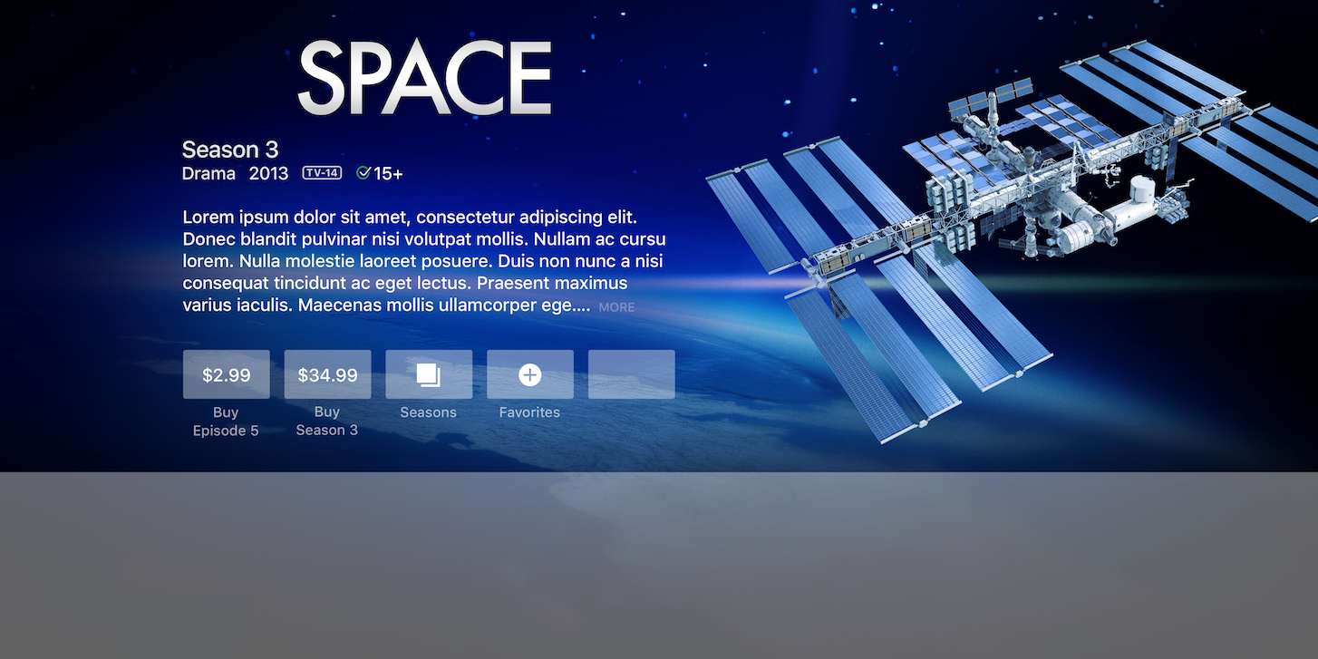 Example of correct TV fullscreen artwork