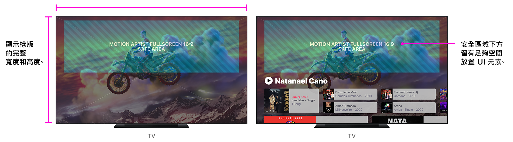 智慧型電視動態素材範例