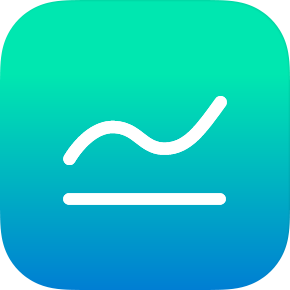 “销售和趋势”图标