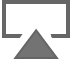 AirPlay icon, a box with an arrowhead pointing up