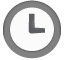 Icon of a clock and a list