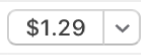 A button displaying a price.