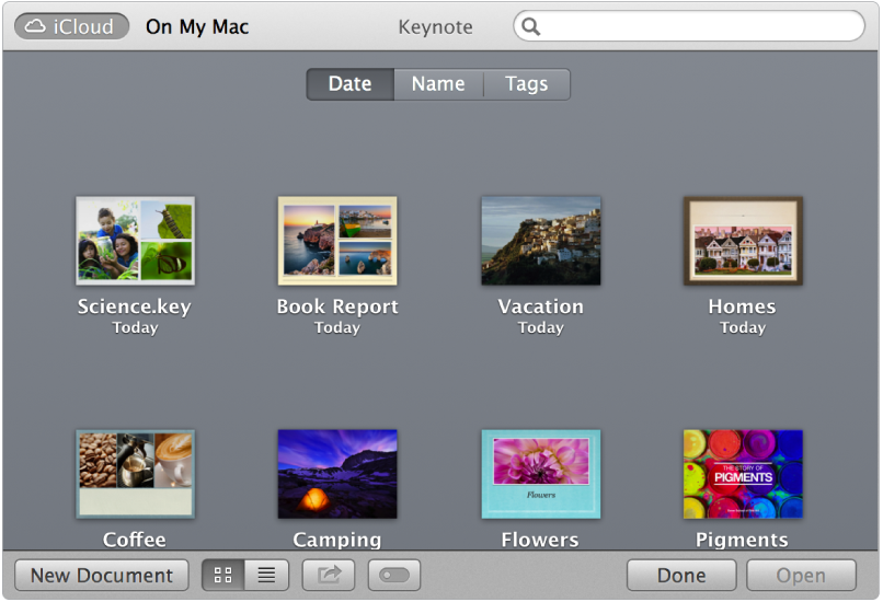 Main window with format inspector open