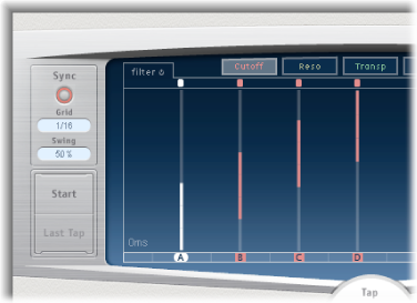 Figure. Sync parameters.