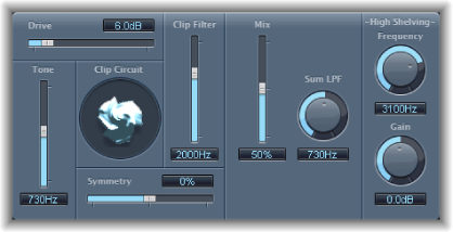 Figure. Clip Distortion window.