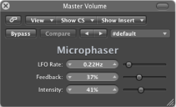 Figure. Microphaser window.