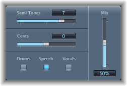 Figure. Pitch Shifter II window.