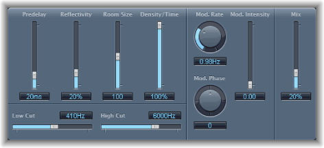 Figure. SilverVerb window.