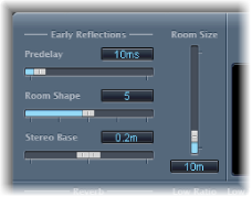 Figure. Early Reflections parameters.