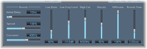 Figure. Reverb parameters.