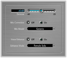 Figure. Speech Enhancer window.