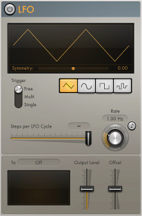 Figure. Modulator LFO parameters.