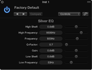 Figure. Silver EQ window.