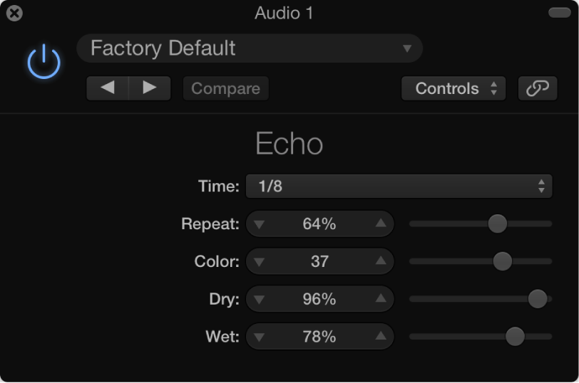 Figure. Echo window.