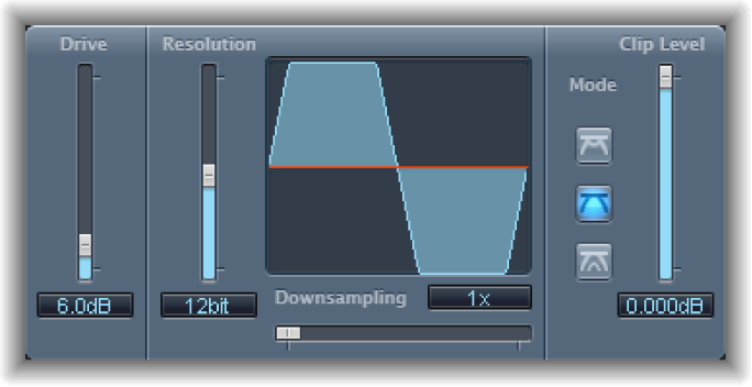 Figure. Bitcrusher window.