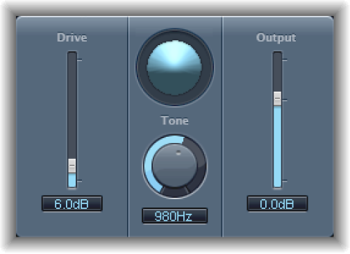 Figure. Distortion effect window.