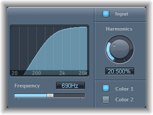Figure. Exciter window.