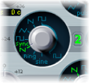 Figure. Oscillator Sync option.