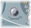 Figure. Sine Level knob.