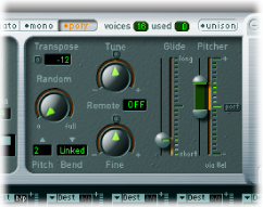Figure. Pitch parameters.