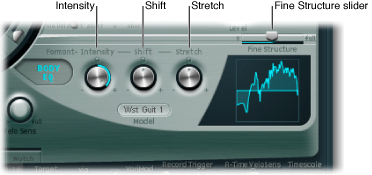 Figure. Body EQ parameters.