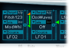 Figure. An ES2 modulation routing.