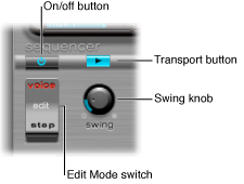 Figure. Step Sequencer global parameters.