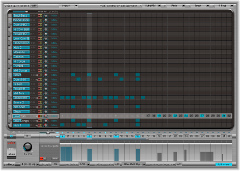 Figure. Step Sequencer full view.