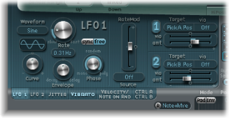 Figure. LFO section.