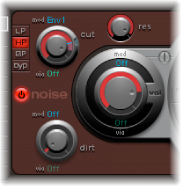 Figure. Hi-hat oscillator settings.