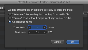 Figure. Load Multiple Samples dialog.