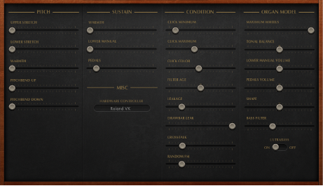 Figure. Vintage B3 Expert window parameters.
