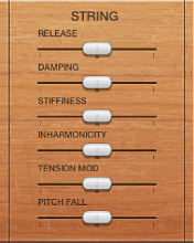 Figure. Vintage Clav String parameters.