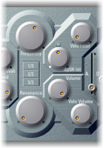 Figure. Filter parameters.