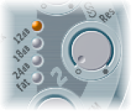 Figure. Filter 2 Slope buttons.