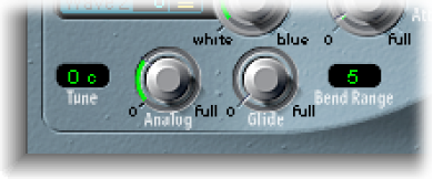 Figure. Tuning and Pitch parameters.