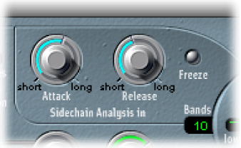 Figure. Sidechain Analysis parameters.