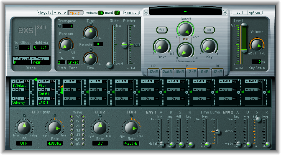 Figure. Parameter window.