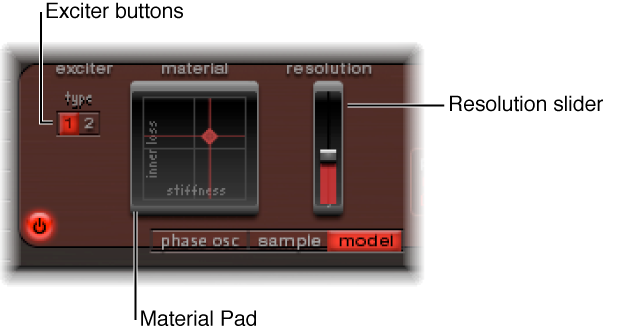 Figure. Model mode parameters.