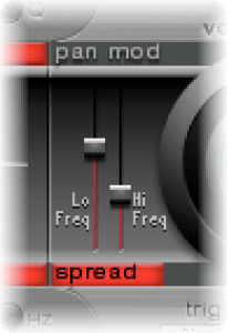 Figure. Stereo Spread section.