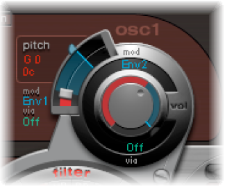 Figure. Pitch modulation adjustment.