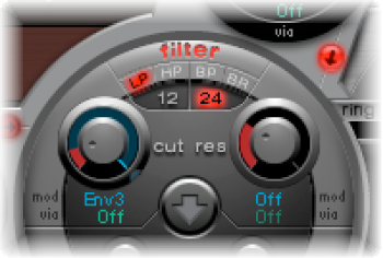 Figure. LFO modulation adjustment.