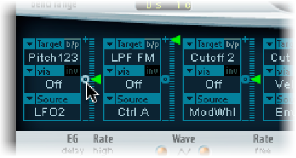 Figure. Intensity slder, being set to zero.