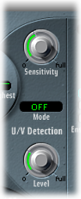 Figure. U/V Detection parameters.