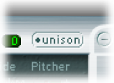 Figure. Unison button.