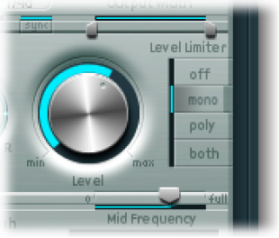 Figure. Level Limiter parameters.