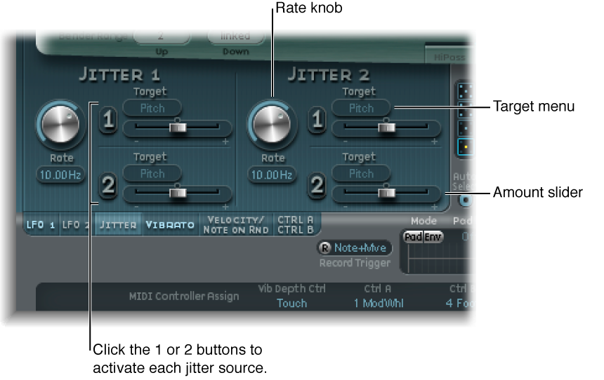 Figure. Jitter parameters.