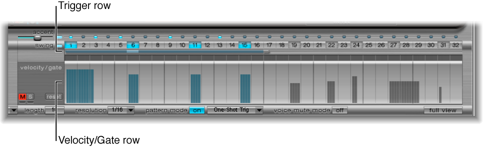 Figure. Step grid area.